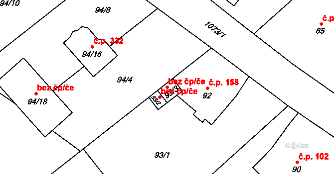Petrovice u Karviné 48719064 na parcele st. 93/3 v KÚ Dolní Marklovice, Katastrální mapa