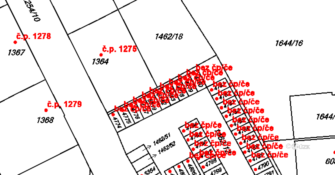 Šumperk 42017068 na parcele st. 5883 v KÚ Šumperk, Katastrální mapa