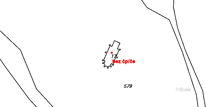 Květinov 42185068 na parcele st. 17 v KÚ Kvasetice u Květinova, Katastrální mapa