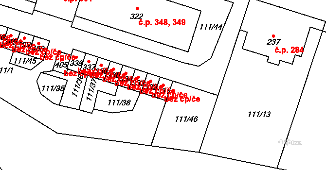 Josefův Důl 38445069 na parcele st. 331 v KÚ Josefův Důl u Jablonce nad Nisou, Katastrální mapa