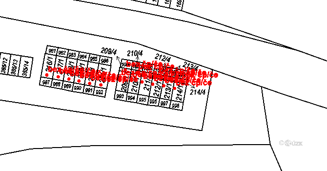 Rychnov nad Kněžnou 38473071 na parcele st. 213/1 v KÚ Lipovka u Rychnova nad Kněžnou, Katastrální mapa