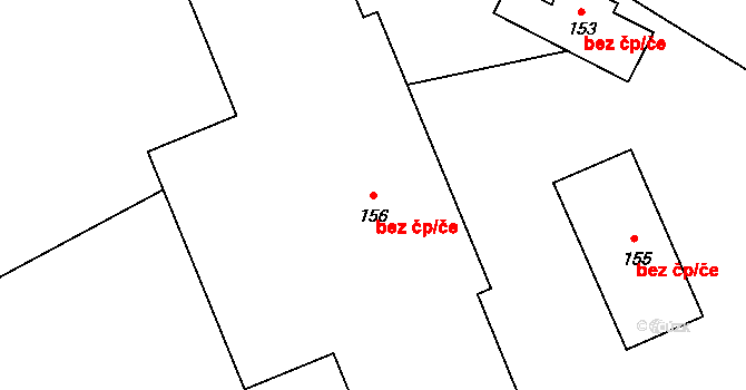 Bernartice 44877072 na parcele st. 156 v KÚ Bečkov, Katastrální mapa