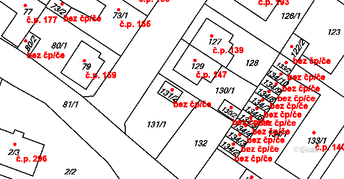 Teplice 48864072 na parcele st. 131/2 v KÚ Prosetice, Katastrální mapa