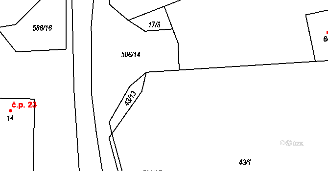 Mileč 8, Katastrální mapa