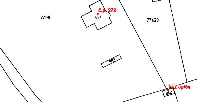 Mukařov 52, Katastrální mapa