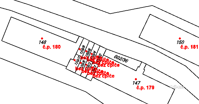 Český Jiřetín 43670075 na parcele st. 159/2 v KÚ Fláje, Katastrální mapa