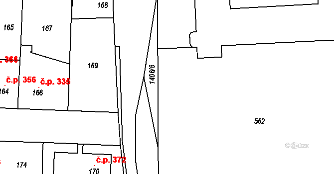 Objekt 121860078, Katastrální mapa