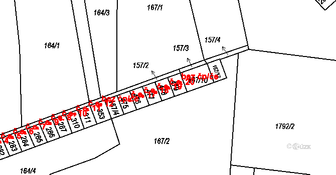 Košetice 20 na parcele st. 478 v KÚ Košetice, Katastrální mapa