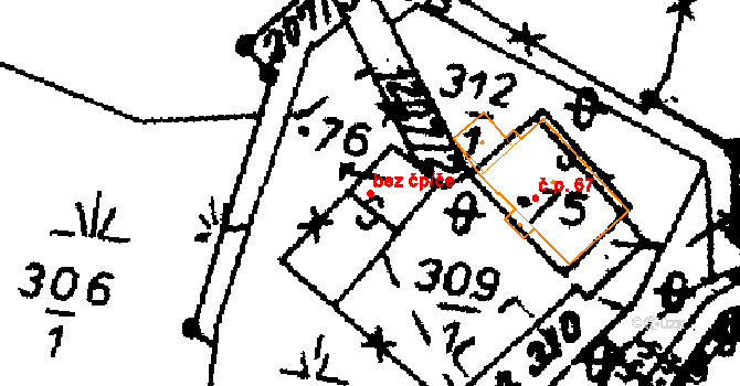 Králíky 39440079 na parcele st. 76 v KÚ Heřmanice u Králík, Katastrální mapa