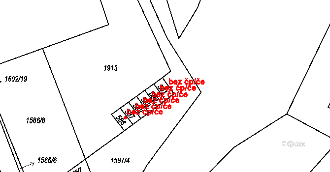 Chlum u Třeboně 47528079 na parcele st. 591 v KÚ Chlum u Třeboně, Katastrální mapa