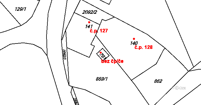Dašice 40352081 na parcele st. 791 v KÚ Dašice, Katastrální mapa