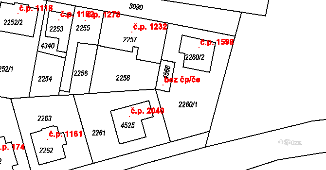 Čelákovice 43213081 na parcele st. 4566 v KÚ Čelákovice, Katastrální mapa