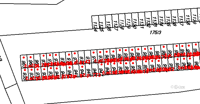Benešov nad Ploučnicí 787 na parcele st. 979 v KÚ Benešov nad Ploučnicí, Katastrální mapa