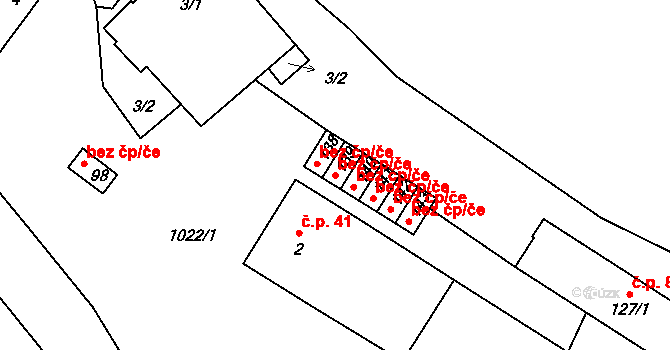 Záboří 43282083 na parcele st. 139 v KÚ Záboří u Blatné, Katastrální mapa