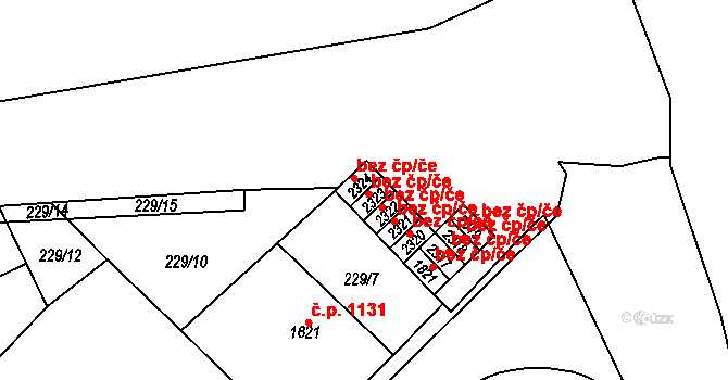 Čáslav 38257084 na parcele st. 2323 v KÚ Čáslav, Katastrální mapa