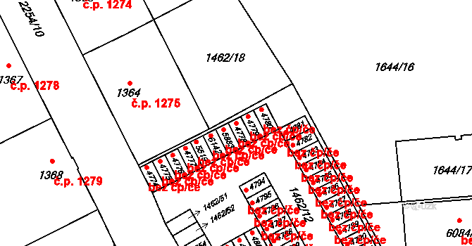 Šumperk 42017084 na parcele st. 4778 v KÚ Šumperk, Katastrální mapa