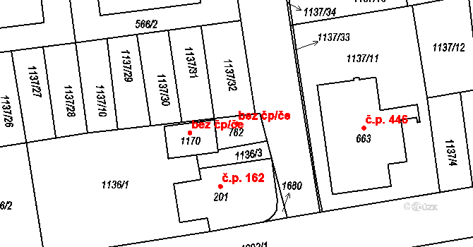 Kaznějov 42998085 na parcele st. 782 v KÚ Kaznějov, Katastrální mapa