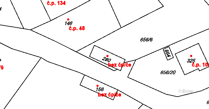 Žernovka 67, Mukařov, Katastrální mapa