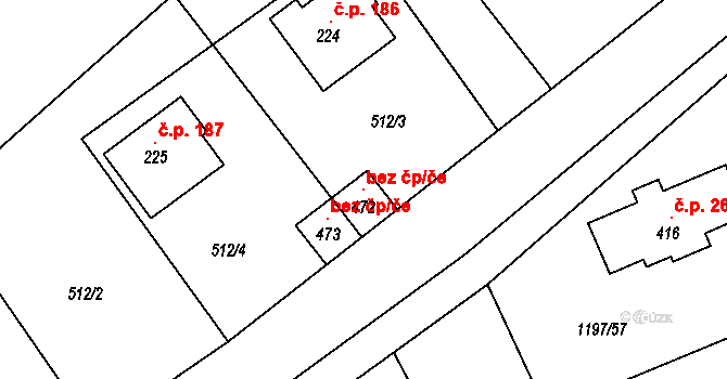 Hostašovice 108017087 na parcele st. 472 v KÚ Hostašovice, Katastrální mapa