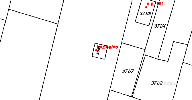 Těšetice 90779088 na parcele st. 3330/2 v KÚ Těšetice u Znojma, Katastrální mapa