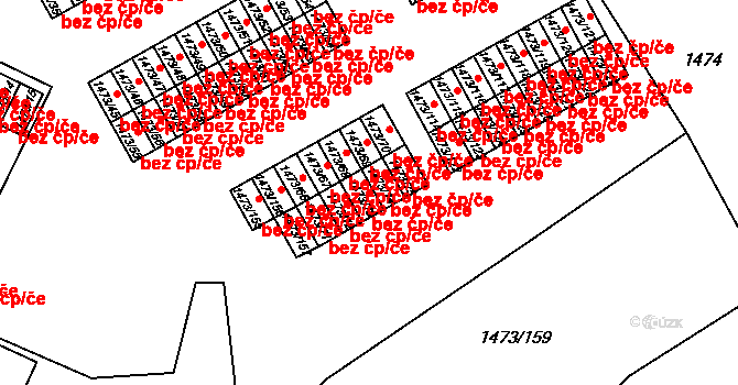Šluknov 45160091 na parcele st. 1473/73 v KÚ Šluknov, Katastrální mapa