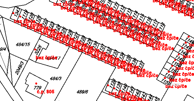 Milevsko 43183093 na parcele st. 1131 v KÚ Milevsko, Katastrální mapa
