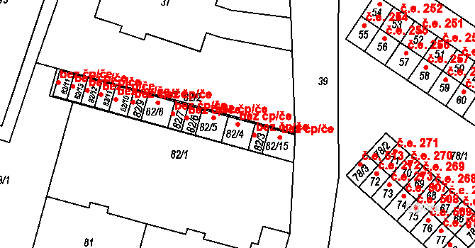 Klášterec nad Ohří 45106096 na parcele st. 82/4 v KÚ Miřetice u Klášterce nad Ohří, Katastrální mapa