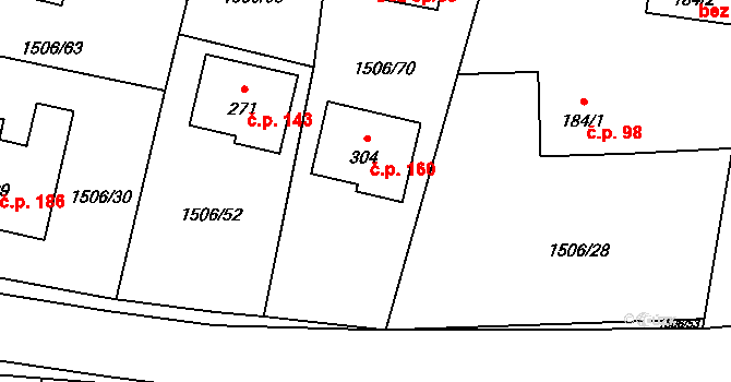 Olbramovice Ves 160, Olbramovice na parcele st. 304 v KÚ Olbramovice u Votic, Katastrální mapa