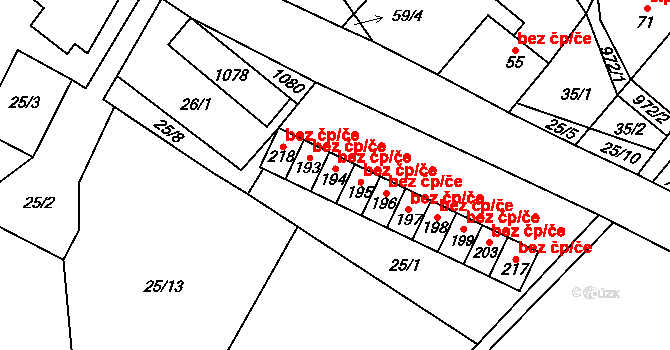 Rokytnice nad Jizerou 44322097 na parcele st. 195 v KÚ Rokytno v Krkonoších, Katastrální mapa