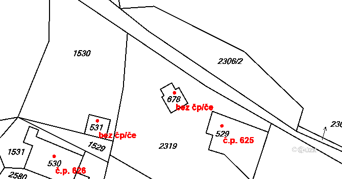 Jablonec nad Jizerou 38493098 na parcele st. 678 v KÚ Jablonec nad Jizerou, Katastrální mapa