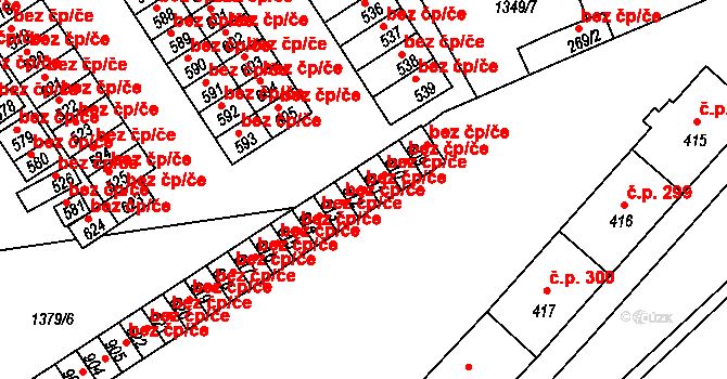Holýšov 45181098 na parcele st. 612 v KÚ Holýšov, Katastrální mapa