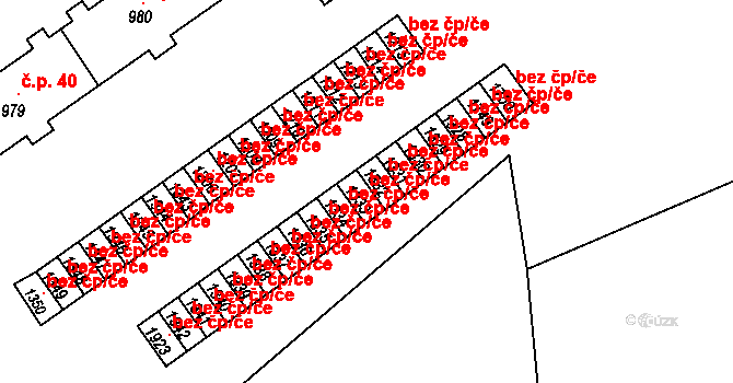 Broumov 40074099 na parcele st. 1333 v KÚ Broumov, Katastrální mapa