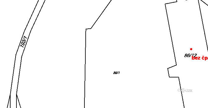 Malý Beranov 6, Katastrální mapa