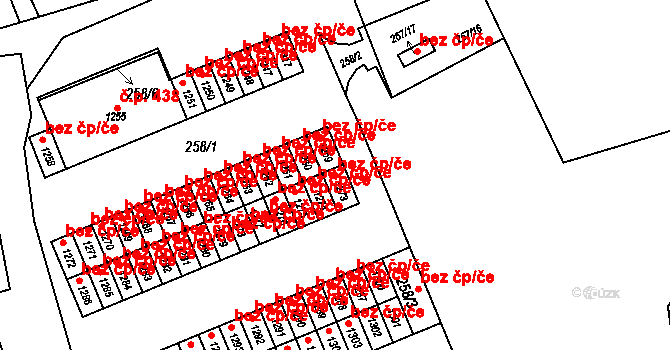 Grygov 41775104 na parcele st. 1273 v KÚ Grygov, Katastrální mapa
