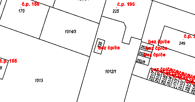 Čimelice 121696111 na parcele st. 635 v KÚ Čimelice, Katastrální mapa