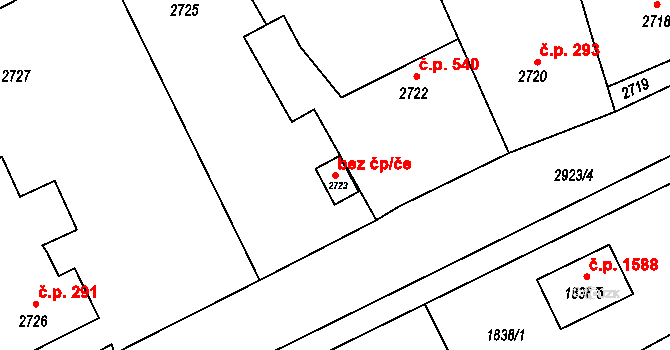 Rumburk 79531113 na parcele st. 2723 v KÚ Rumburk, Katastrální mapa