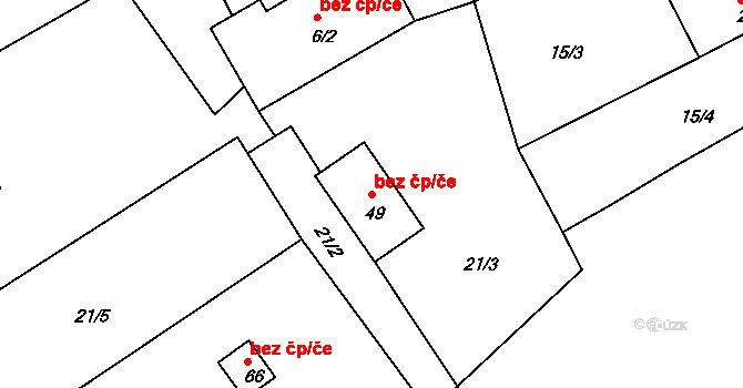 Dívčí Kopy 50320114 na parcele st. 49 v KÚ Dívčí Kopy, Katastrální mapa