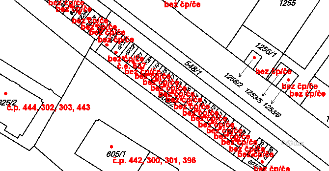 Brno 39466116 na parcele st. 617 v KÚ Pisárky, Katastrální mapa