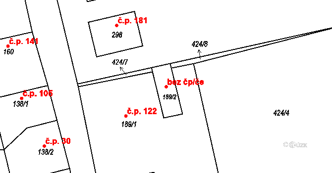 Objekt 147094119, Katastrální mapa