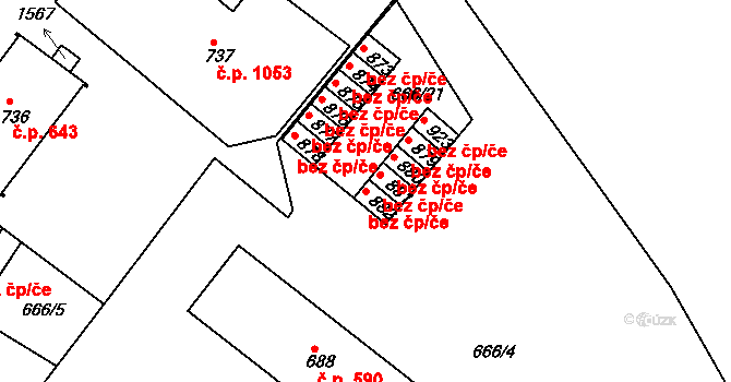 Náměšť nad Oslavou 44102119 na parcele st. 882 v KÚ Náměšť nad Oslavou, Katastrální mapa