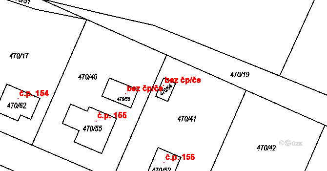 Slatiny 145974120 na parcele st. 470/64 v KÚ Slatiny, Katastrální mapa
