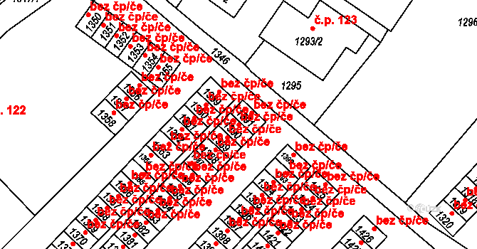 Česká Ves 38533120 na parcele st. 1390 v KÚ Česká Ves, Katastrální mapa