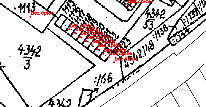 Kobylí 40661121 na parcele st. 1121/2 v KÚ Kobylí na Moravě, Katastrální mapa