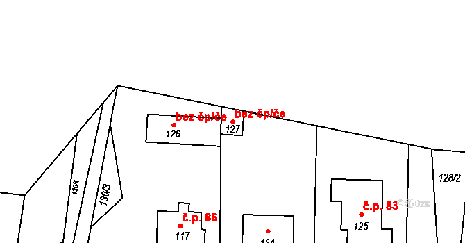 Lejšovka 50164121 na parcele st. 127 v KÚ Lejšovka, Katastrální mapa