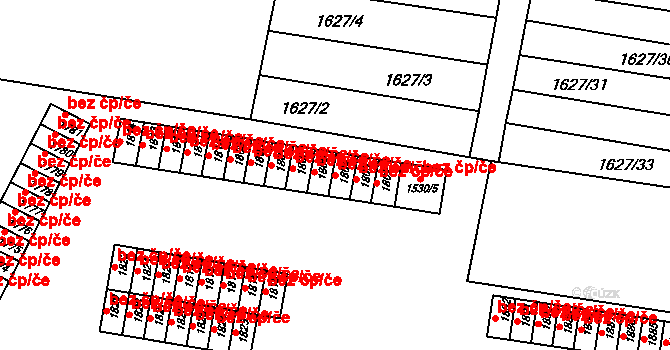 Mimoň 45883122 na parcele st. 1804 v KÚ Mimoň, Katastrální mapa