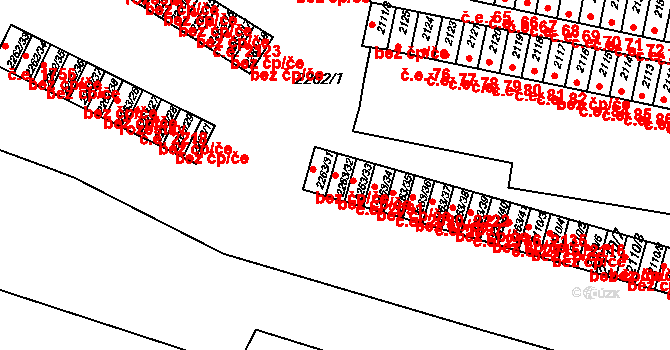 Jirkov 49725122 na parcele st. 2263/32 v KÚ Jirkov, Katastrální mapa