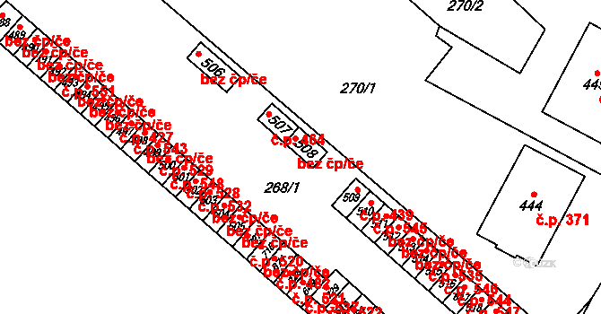 Rokytnice 469, Katastrální mapa
