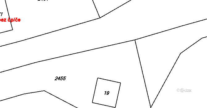 Králíky 45506124 na parcele st. 18 v KÚ Prostřední Lipka, Katastrální mapa