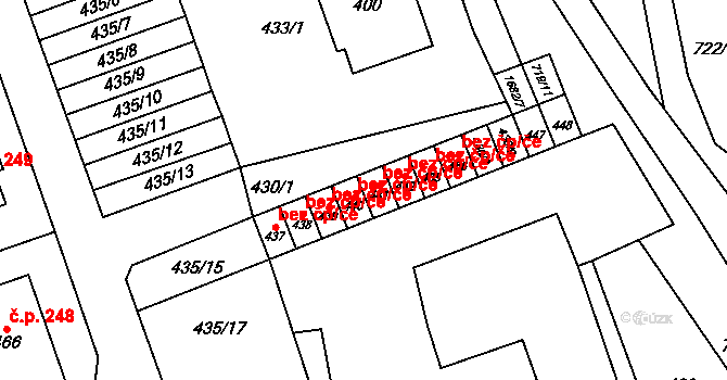 Žichlínek 49322125 na parcele st. 441 v KÚ Žichlínek, Katastrální mapa