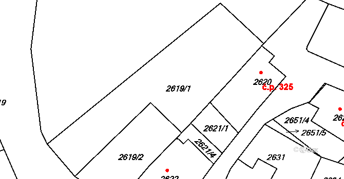 Rumburk 1 334, Rumburk, Katastrální mapa